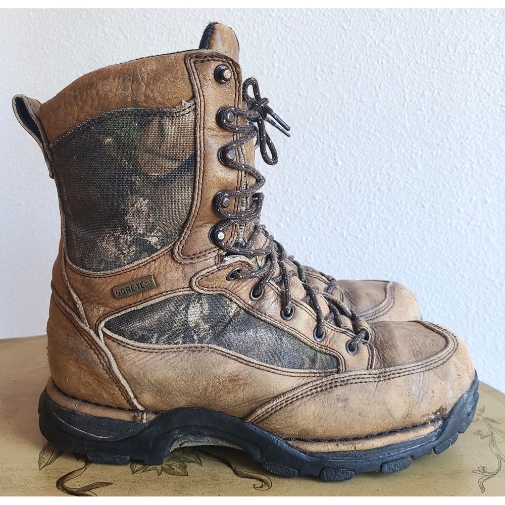 Danner US 9 Pronghorn 8" 42230‎ 1000G Waterproof Insulated Boots Camo Mossy Oak